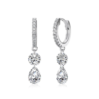 Orecchini Donna in Argento Cubic Zirconia EEOUR01